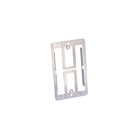 NVENT CADDY Mounting Plate, Bracket Accessory, 1 Gangs, Steel MP1